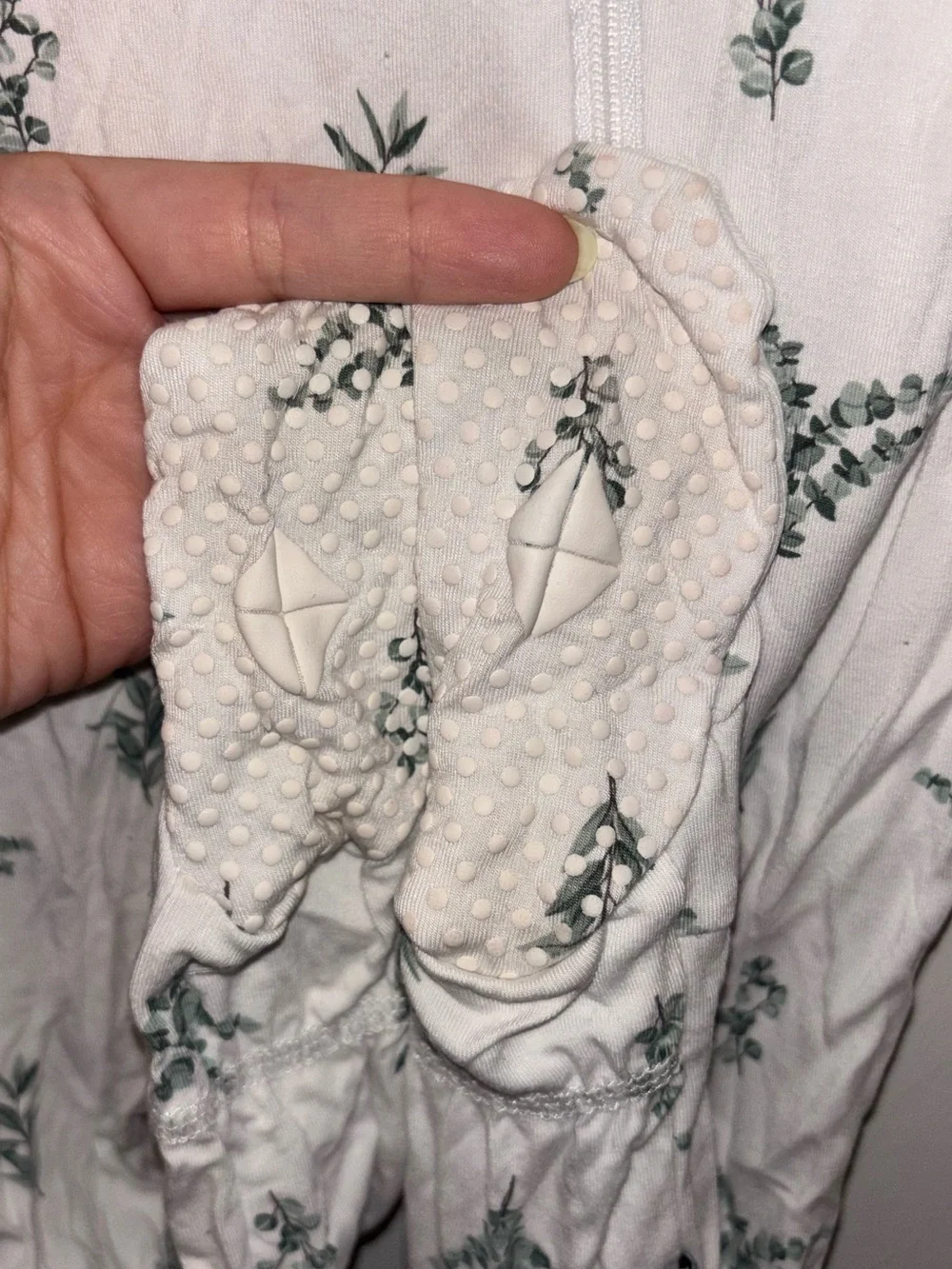 Kyte Baby Zippered Footie in Eucalyptus / 18-24 months